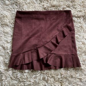 The Impeccable Pig Maroon Skirt
